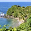 Venezuela, Playa Negra beach, view from atop