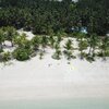 Bahamas, Andros, Kamalame Cay beach, aerial view