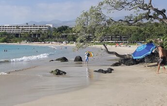 Hawaii, Kauna'oa beach