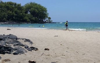 Hawaii, Mau'umae beach