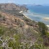 Indonesia, Lesser Sunda, Flores, Keranga beach, view from atop