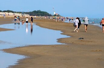 Italy, Veneto, Bibione beach