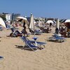 Italy, Veneto, Bibione beach, view from water