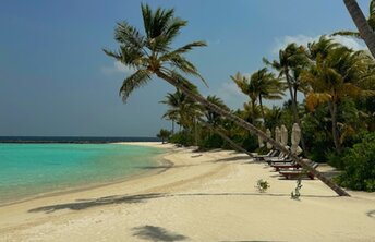 Maldives, North Male Atoll, Kagi island, beach