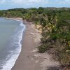 Panama, Nombre de Dios beach, aerial view