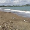 Panama, Nombre de Dios beach, swimming