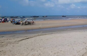 Vietnam, Vung Tau, Long Hai beach