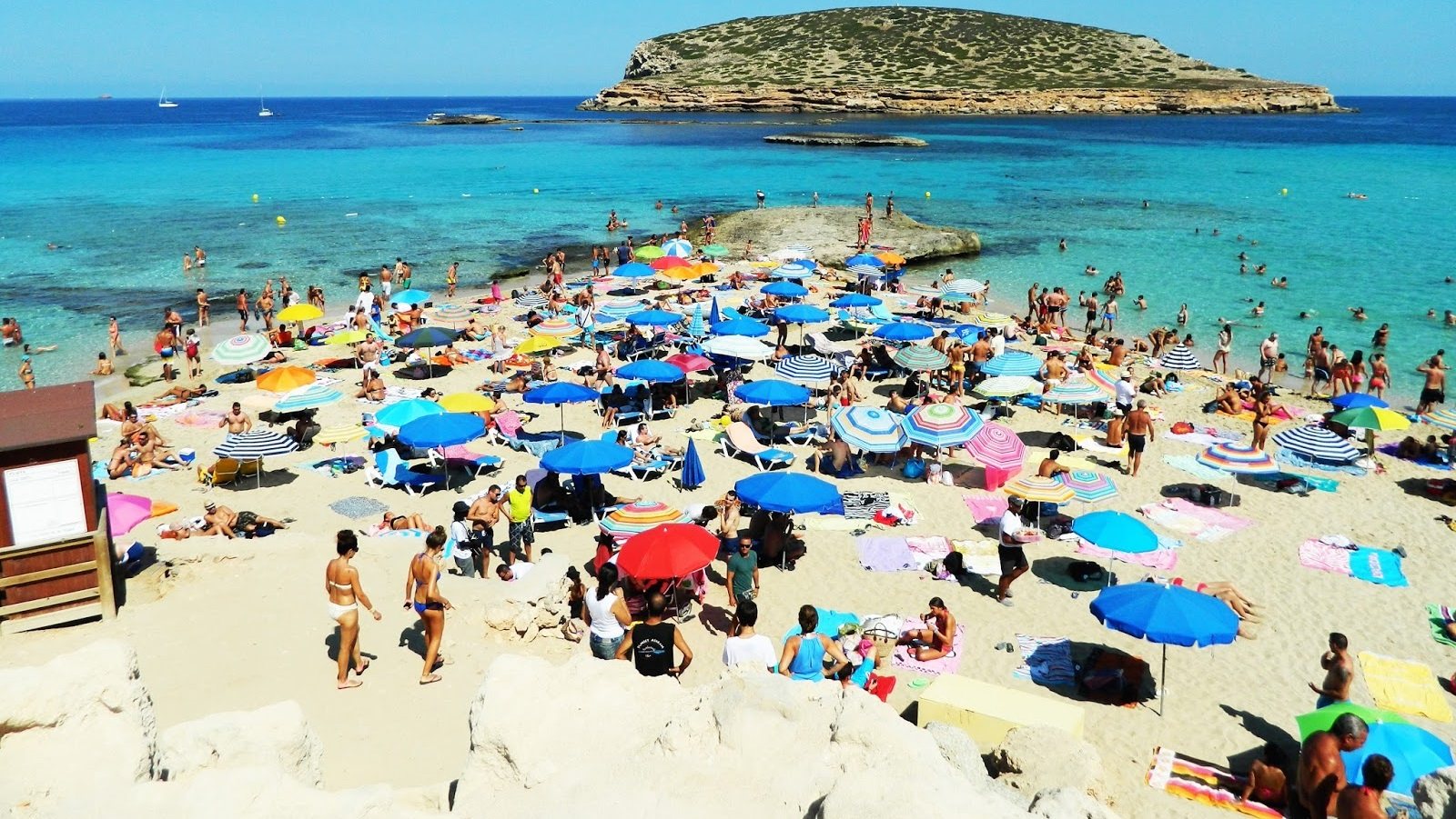 Cala conta nudist beach ibiza